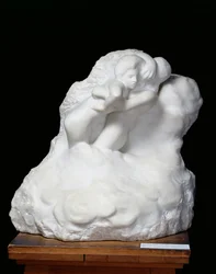 Paolo és Francesca a felhőkben, 1904 (márvány)